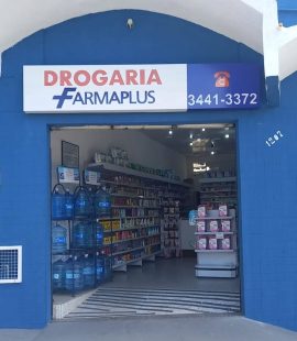 Placa Caixa Alta em Lona com Iluminação Interna